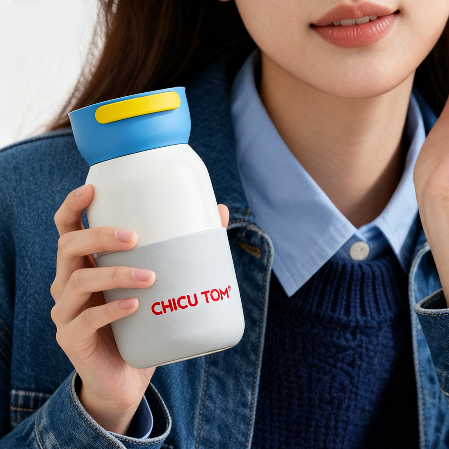 迷你保温杯女生新款2025高颜值陶瓷内胆口袋杯子外出携带小巧水杯