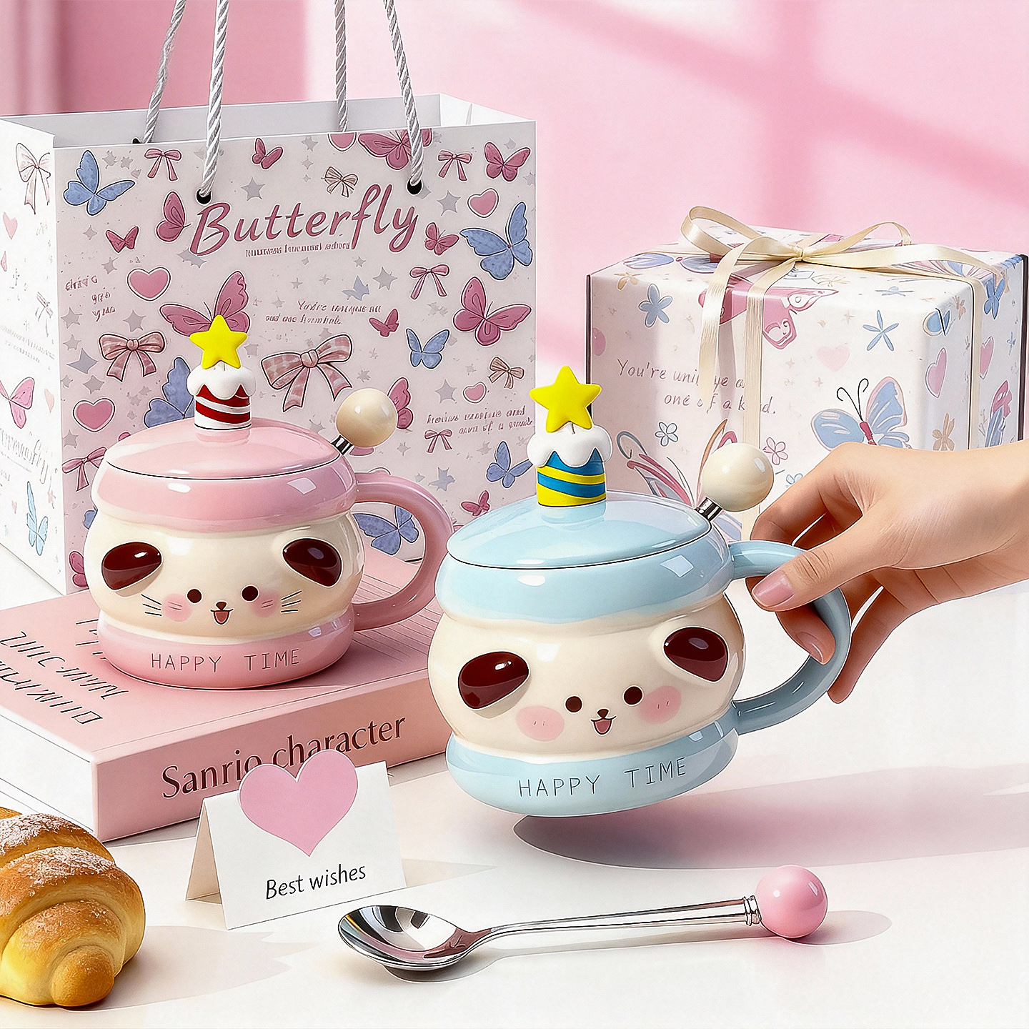 送闺蜜实用陶瓷马克杯