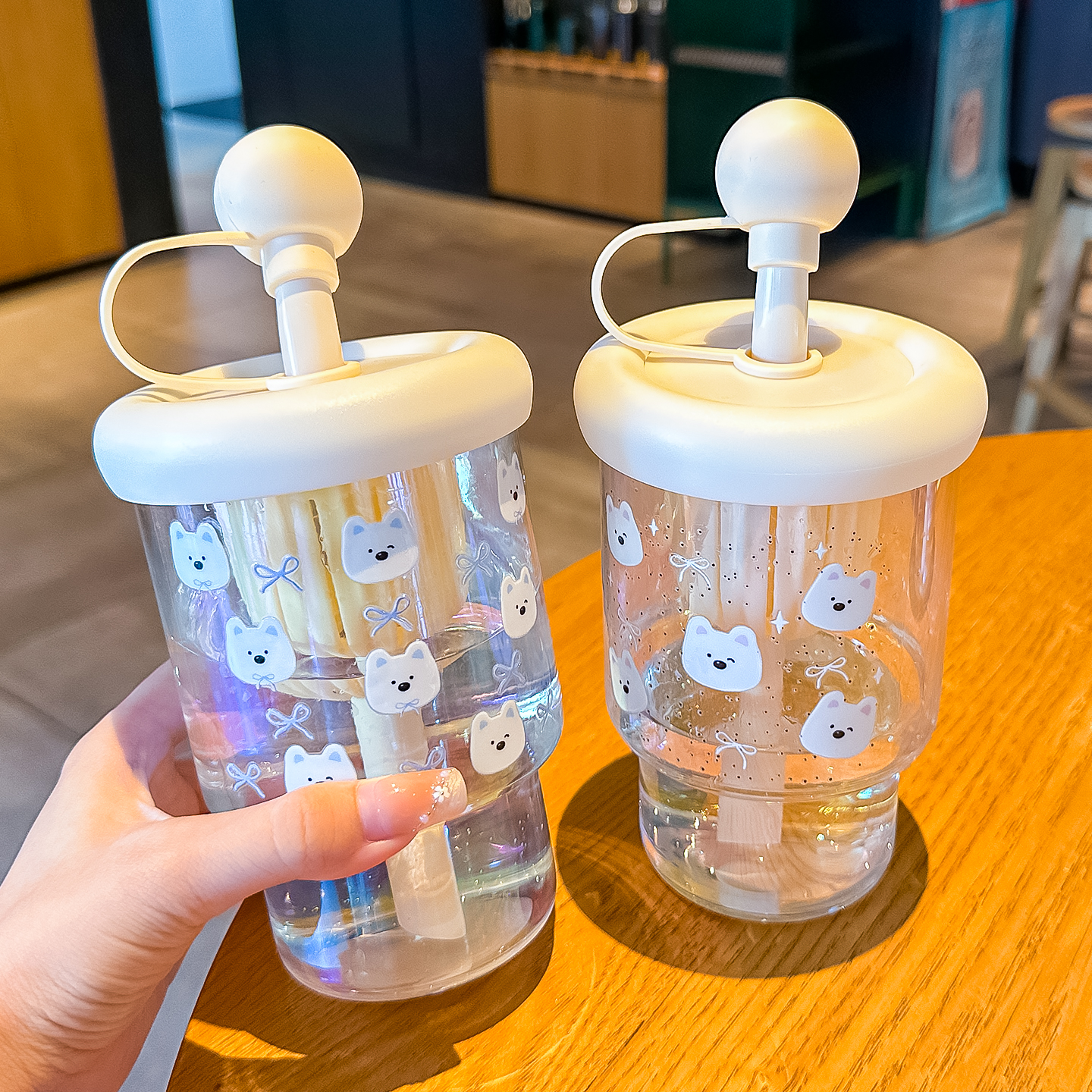 大容量茶水分离泡茶杯