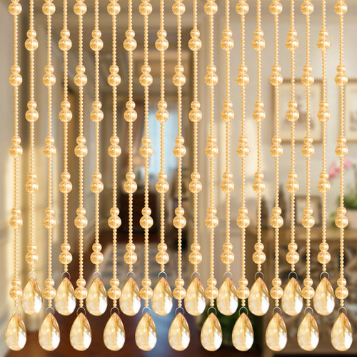 辰赐福葫芦珠帘卧室门帘隔断挂帘