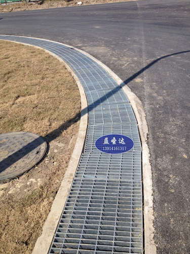 热镀锌地下车库排水沟钢格栅沟盖|格栅板排水沟盖板G255/30/100