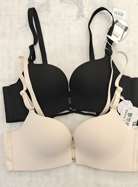 都市丽人内衣LB41A5前开扣无痕无钢圈美背舒适亲肤性感百搭文胸