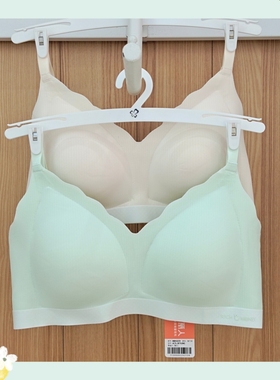 都市丽人内衣BBH2C9少女发育三段无钢圈零感固定三排扣三角杯文胸