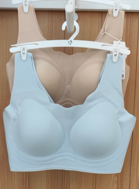 都市丽人内衣LB46K1零感无痕背心款固定杯垫V型背心舒适无圈文胸