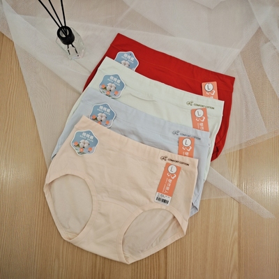 都市丽人中腰舒适透气高密棉内裤
