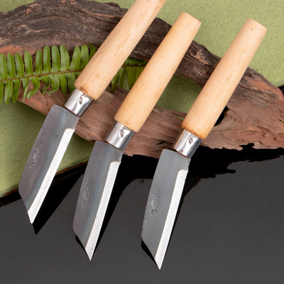折叠水果刀木柄小刀削皮刀
