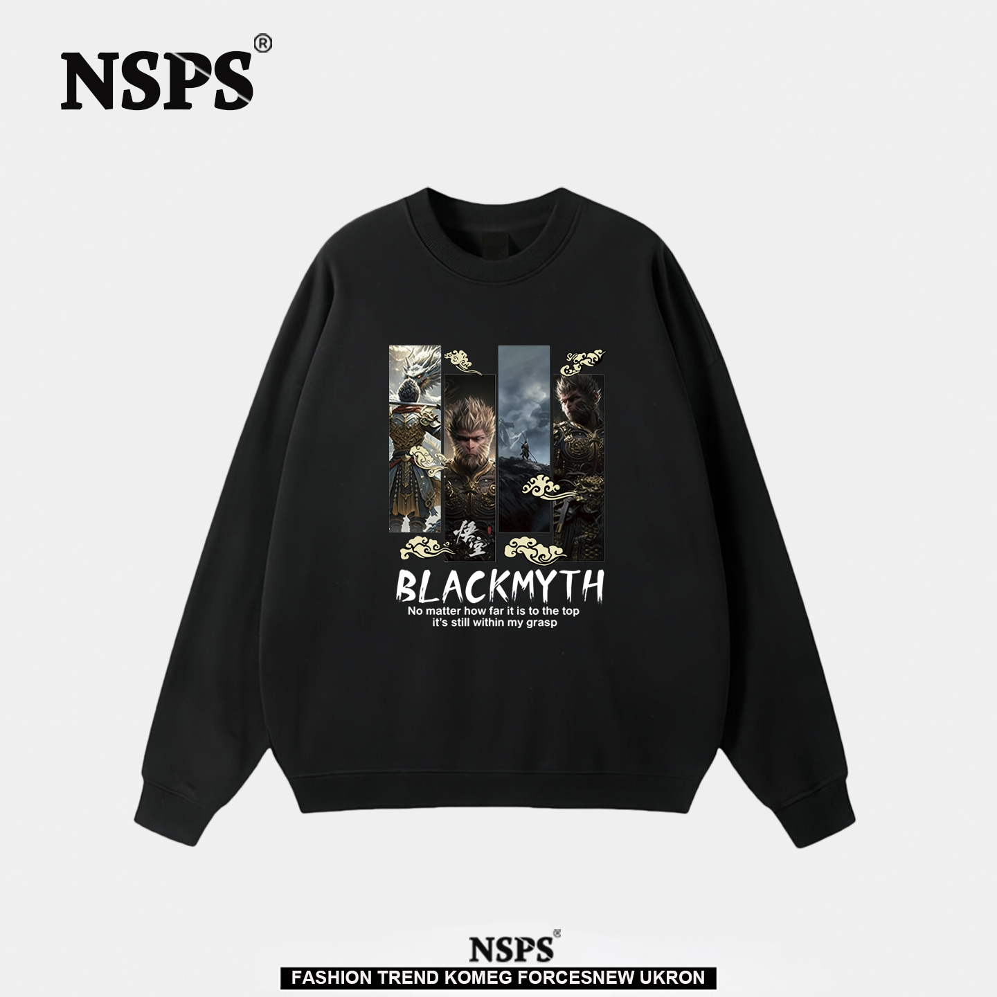 时尚纯棉悟空御峰长袖男女款卫衣