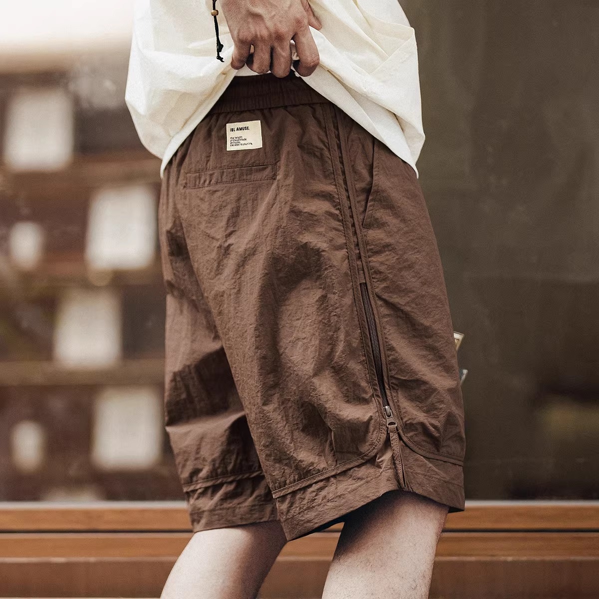 大码男装胖子夏季宽松速干短裤