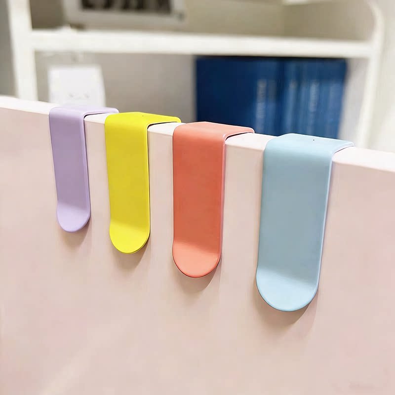 莱特赫特挂钩和夹子门后挂钩橱柜衣柜挂钩宿舍抽屉挂钩多色4件套图片