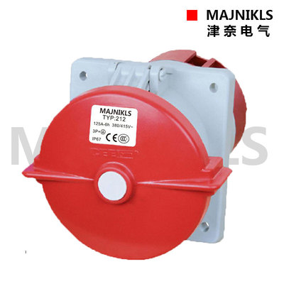 工业插头防尘暗装直插MAJNIKLS