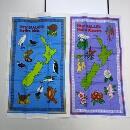 澳洲野生自然花类鸟类纯棉挂布画装 饰布盖布背景茶巾