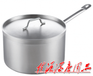 24cm加厚不锈钢单柄复合底煮奶锅