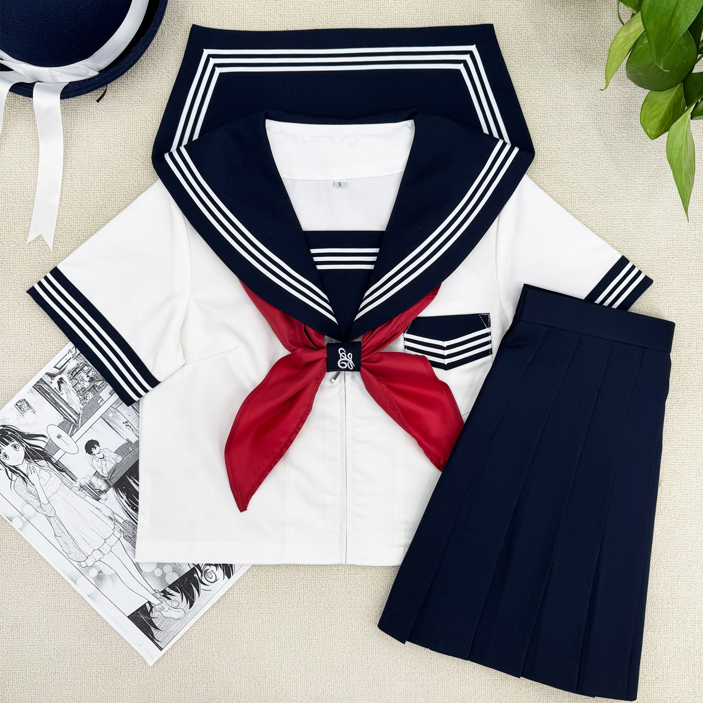 【白三本】妙氏原创正品jk制服套装水手服日系基础款学生校服