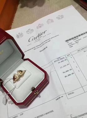 奢侈品带钻寄售戒指