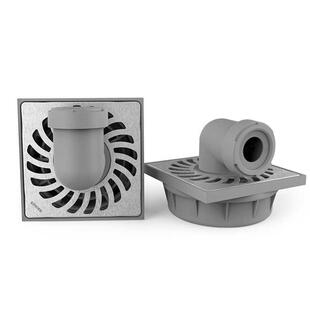 金德尔地漏防臭防堵防毛发下水道不锈钢大排量水封洗衣机两用地漏