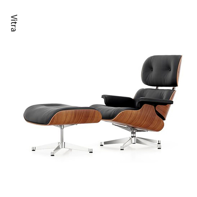 瑞士进口正版 Vitra 经典老板椅 Lounge Chair 伊姆斯躺椅休闲椅