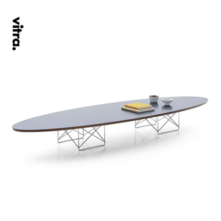 瑞士进口正版 Vitra 冲浪板咖啡桌 Elliptical Table 伊姆斯茶几