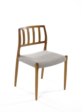 丹麦 J.L.Møller  | No 83  无扶手餐椅 No 66 扶手餐椅