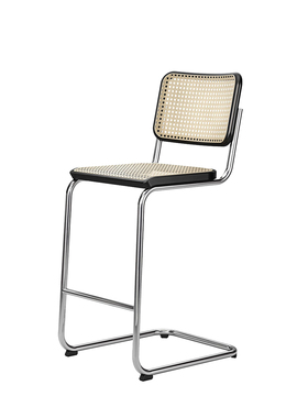 德国 Thonet S32 悬臂椅吧台椅 Marcel Breuer 包豪斯 经典