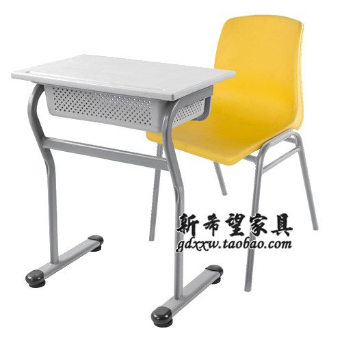 特价学生课桌椅学校单人学习桌椅组合辅导班多功能上课桌考试桌椅