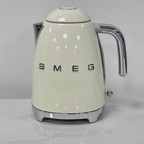 SMEG/斯麦格 KLF03电热水壶家用烧水复古控温不锈钢煮水保温欧规