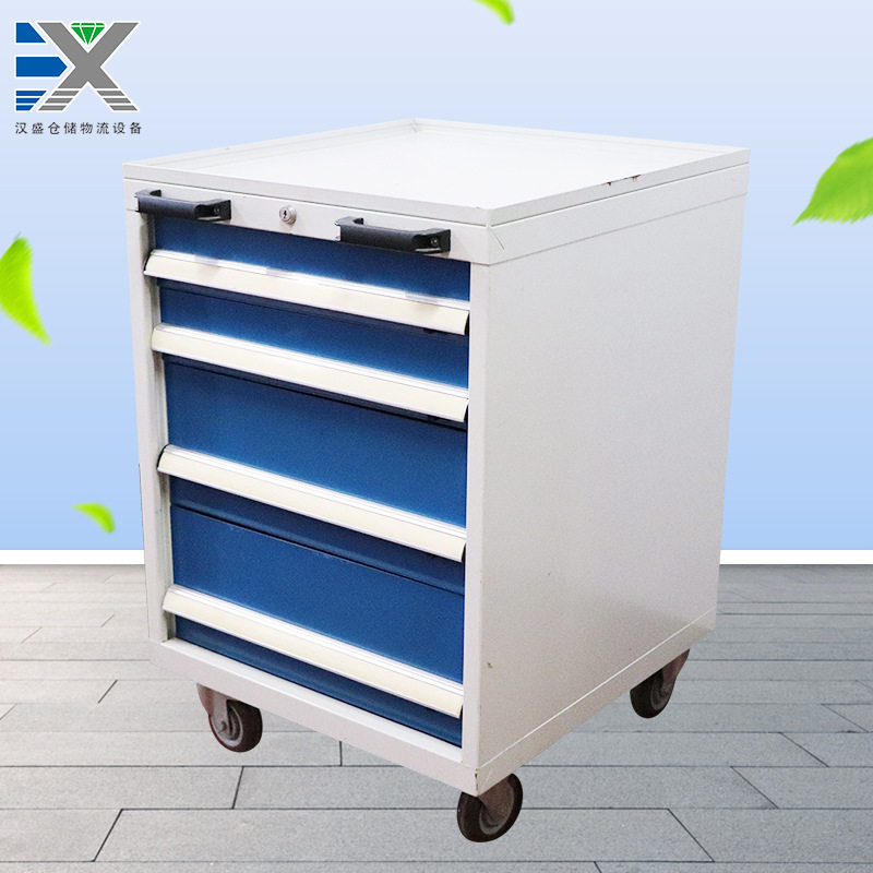 【工具车】抽屉式车间手推移动工具车  重型五金零部件工具车厂家