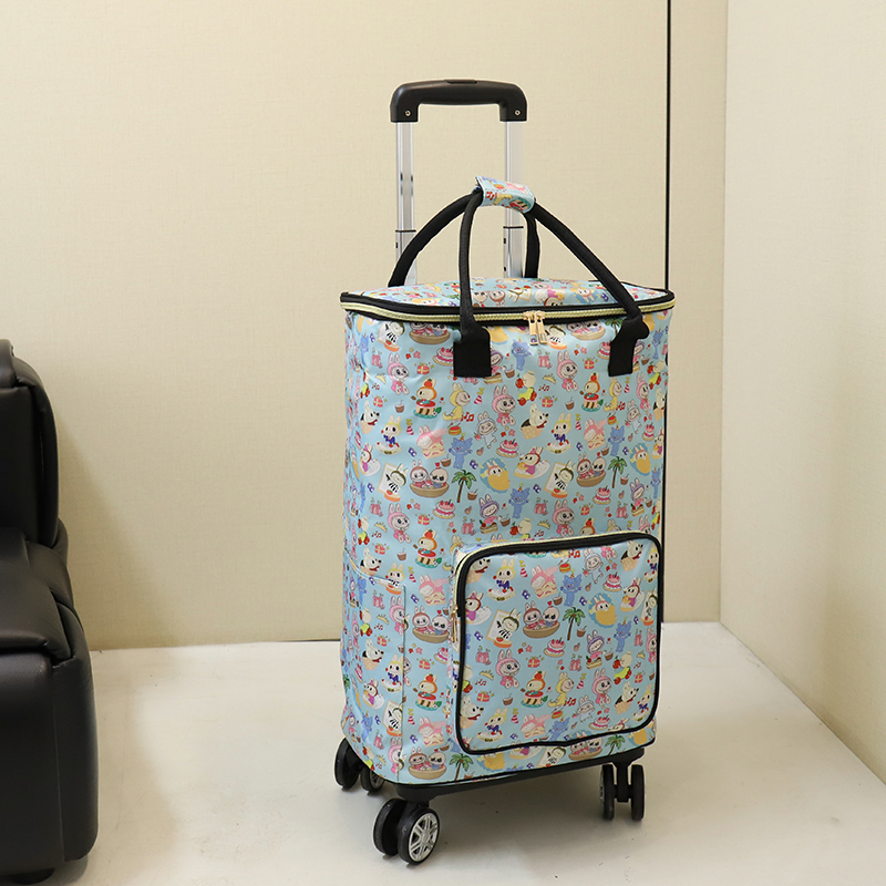 可折叠购物车买菜小拉车包车分离