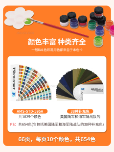 STANDARD 595C 现货FEDERAL 美国联邦色卡AMA标准正品 COLORS