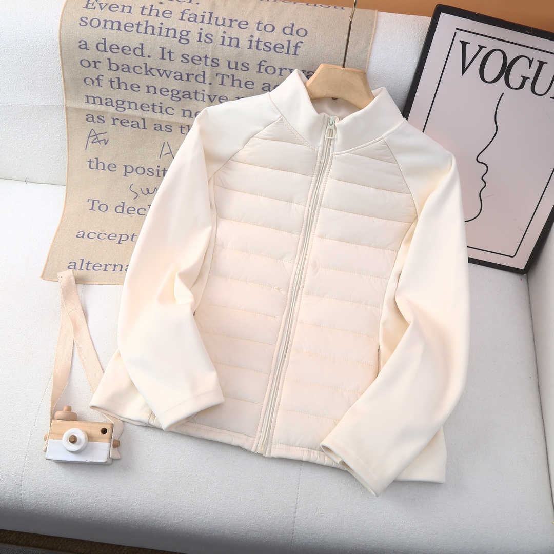 新款拼接轻薄羽绒棉服女内胆秋