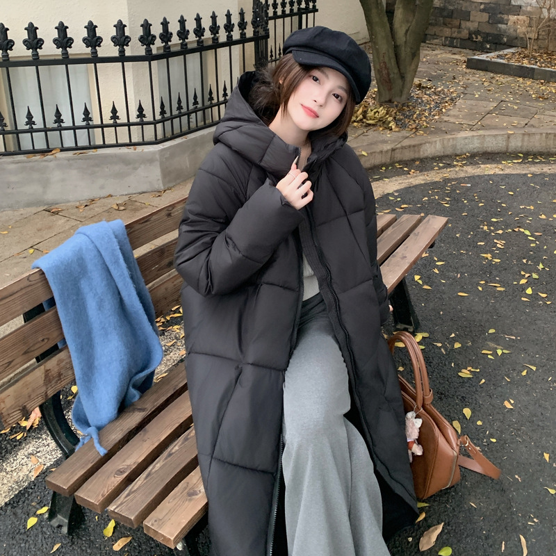 新款2025年冬季加厚羽绒棉服女中