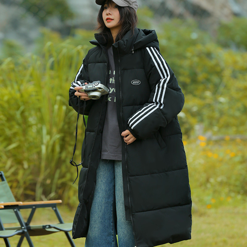 新款中长款羽绒棉衣棉服女冬过膝
