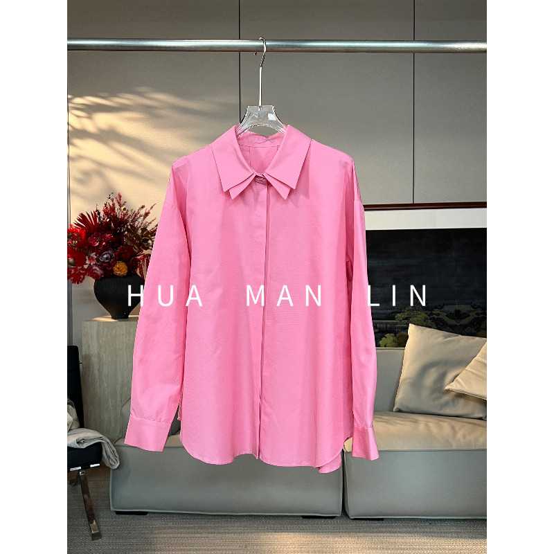 花滿林双层翻领正门襟净版真丝桑蚕丝丝棉长袖上衣261866