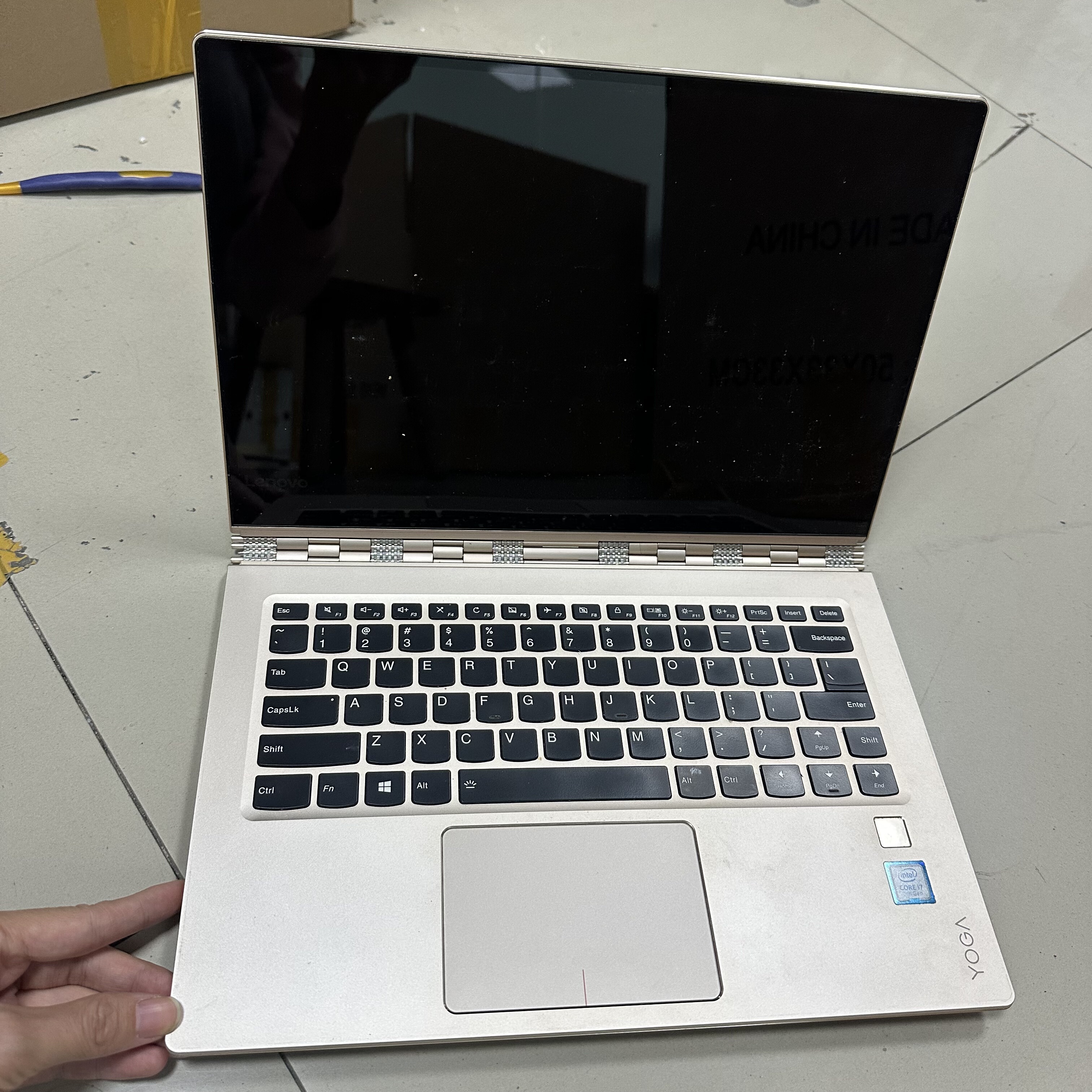 联想 YOGA 910-13IKB YOGA 5 PRO外壳 屏幕总成 内外屏幕上半截