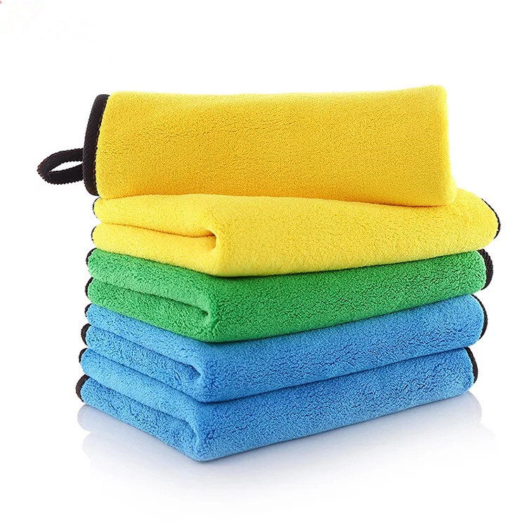 酒店抹布厨房家务清洁擦桌超细纤维吸水不掉毛保洁专用毛巾加厚