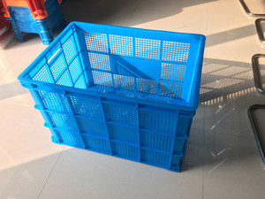 特价大号755筐加厚特大720塑料周转筐网眼服装框快递匡网格镂空箱