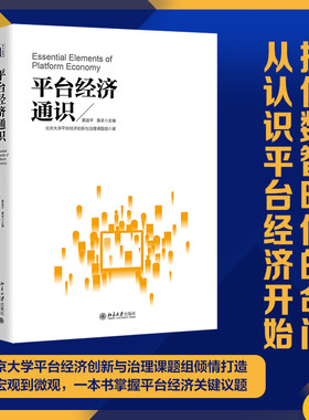 平台经济通识黄益平数字金融