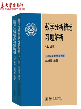 数学分析精选习题解析 上下 全2册 林源渠 高等学校数学系“数学分析”课程的辅导教材 北京大学旗舰店正版