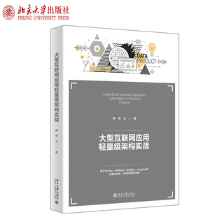 柳伟卫 大型互联网应用轻量级架构实战 系统微服务开发感兴趣 Web开发分布式 计算机专业学生****开发人员和系统架构师书籍 北大版