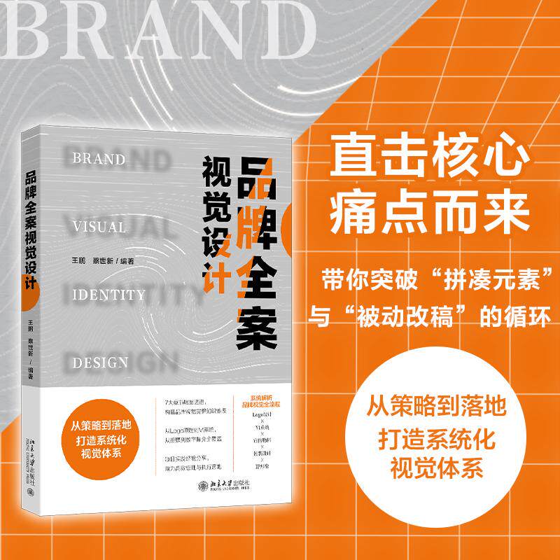 品牌全案视觉设计 王鹏 北京大学旗舰店正版图片