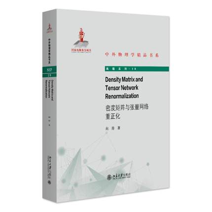 Density Matrix and Tensor Network Renormalization（密度矩阵与张量网络重正化） 向涛 中外物理学精品书系 北京大学旗舰店正版