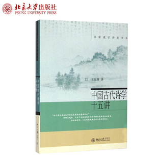 民族文学思想传统 什么是诗学 西方诗学起源变迁 中国古代诗学十五讲 北京大学旗舰店正版 名家通识讲座书系 诗歌写作手法 王先霈