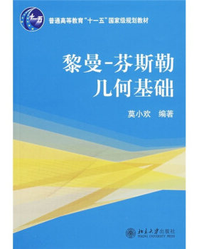 普通高等教育“十一五”国家级规划教材-黎曼—芬斯勒几何基础 北京大学旗舰店正版