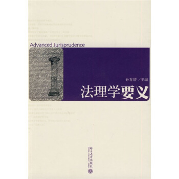 法理学要义 北京大学旗舰店正版