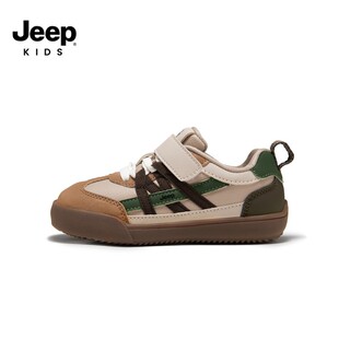 Jeep童鞋女童运动鞋2026秋季新款儿童阿甘鞋轻便男童跑步鞋宝宝鞋