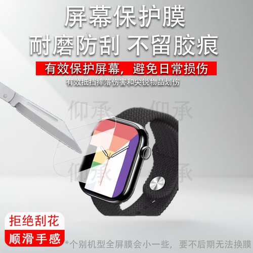 适用于乔帮主HK11ProMax手表贴膜HK10PROMAX保护膜适用于乔帮主HK11mini屏幕膜hk11promax高清防刮花非钢化