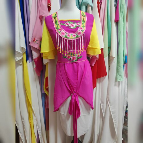 戏剧戏剧古装花旦衣黄梅戏演出服小姐戏服琼剧闽剧戏曲服饰