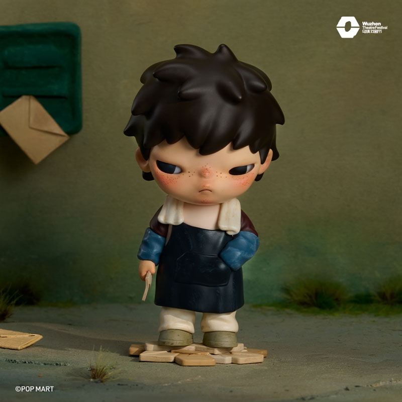 POPMART泡泡玛特Hirono小野似水年华手办与礼盒装乌镇戏剧节潮玩