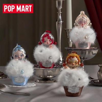 POPMART泡泡玛特SKULLPANDA餐桌系列香氛挂饰盲盒潮玩摆件礼物