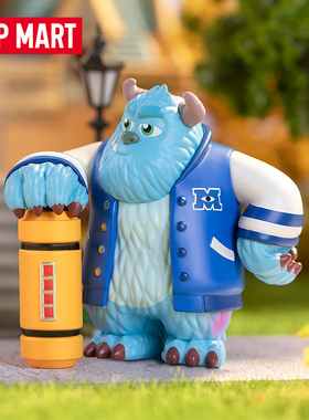 POPMART泡泡玛特迪士尼经典怪兽大学OK兄弟会系列潮玩盲盒摆件