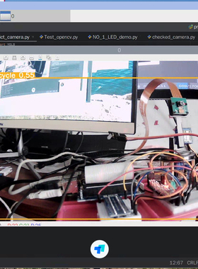 树莓派4/5可视化Python代做Linux部署opencv程序yolov8yolov5代码
